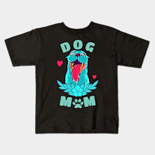 Dog Mom | Puppy Dog Lover Kids T-Shirt